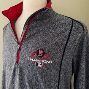 Red Sox World Series Champions 2018 1/2-zip jacket